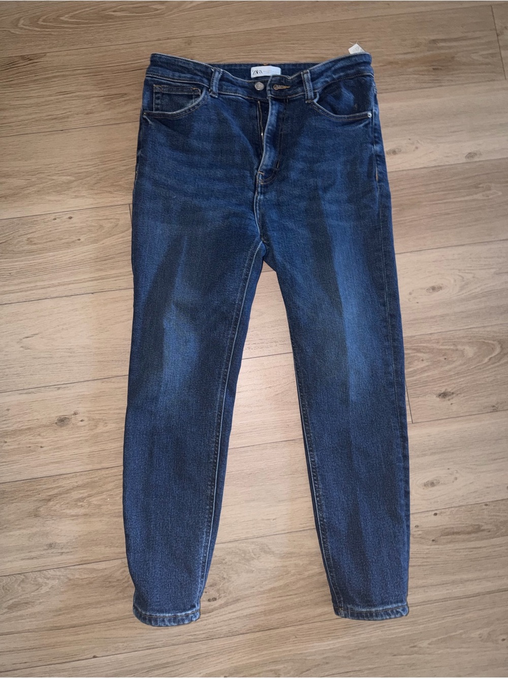 Zara Indigo Boyfriend Jeans